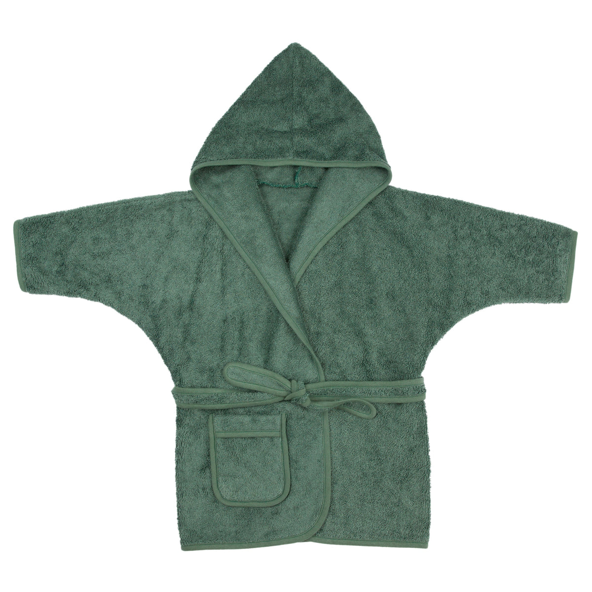 Timboo Kinderbadjas Bamboe Aspen Green