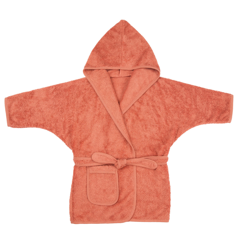 Timboo Kinderbadjas Bamboe Apricot Blush