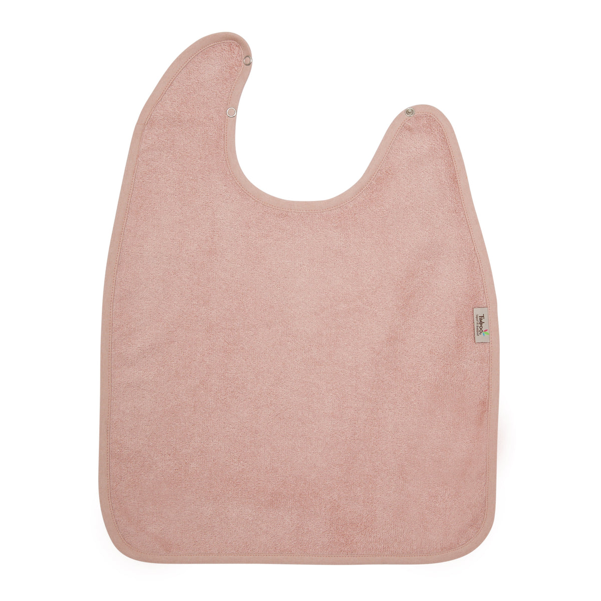 Timboo XL Slabbetje Bamboe Misty Rose