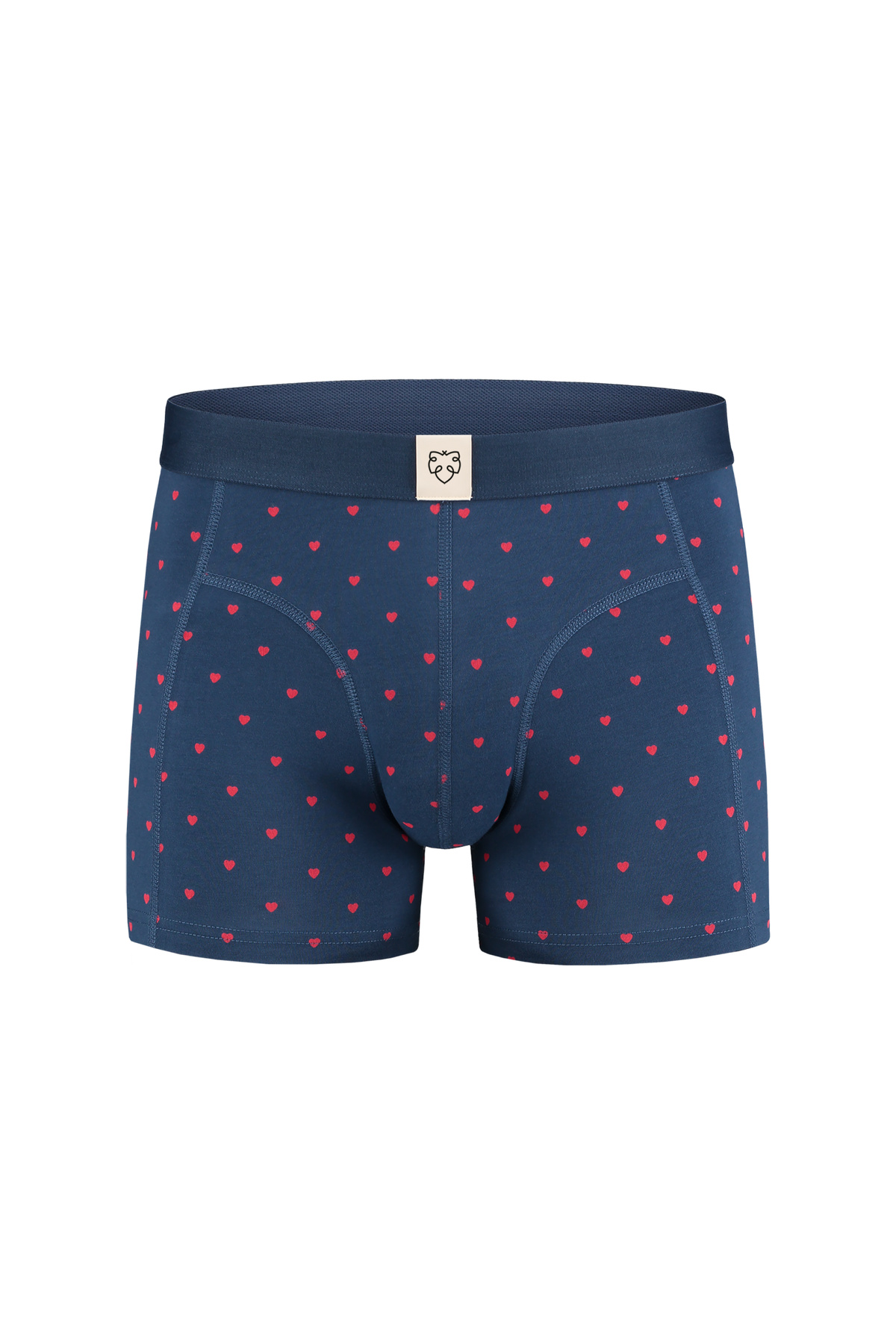 A-dam ACE Boxershort Navy Hearts