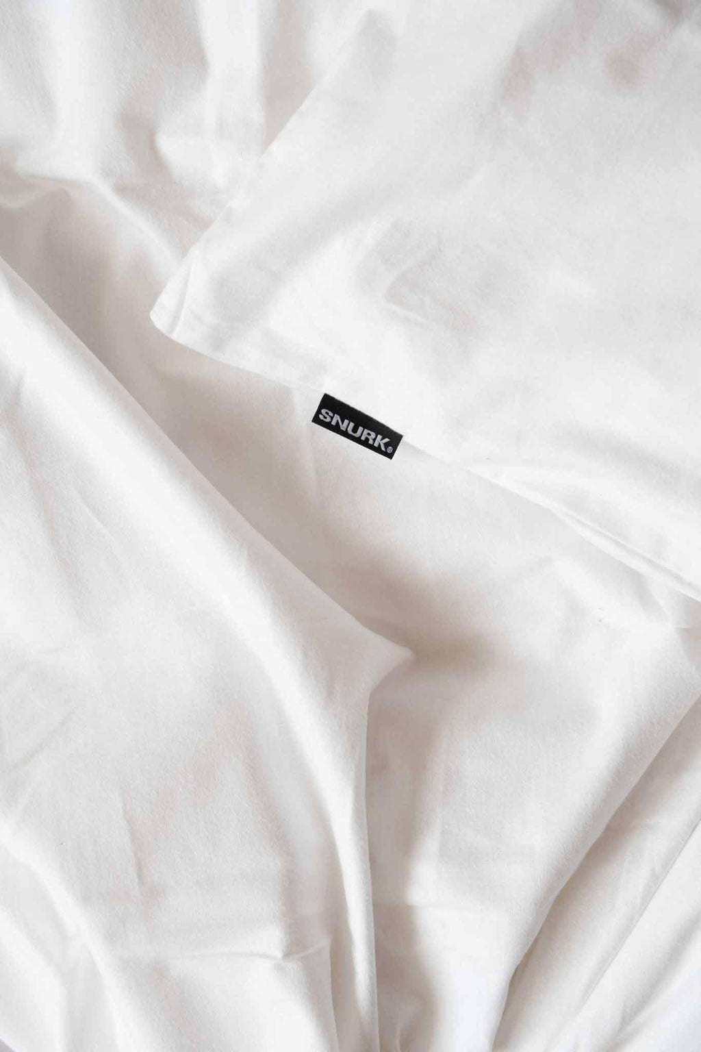 SNURK Dekbedovertrek White Flanel detail 2