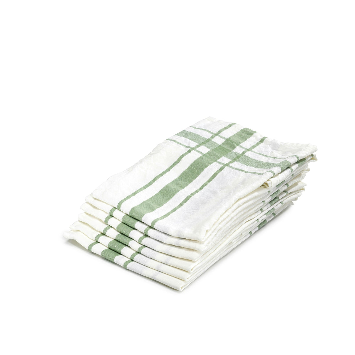 Libeco Camaret keukenhanddoek groen
