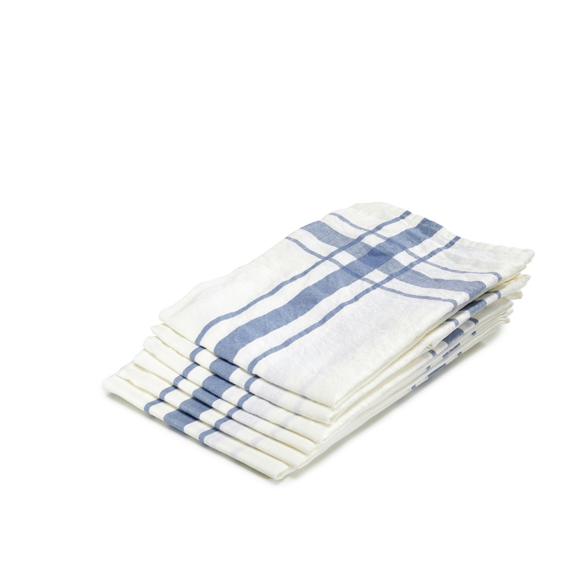 Libeco Camaret keukenhanddoek blauw