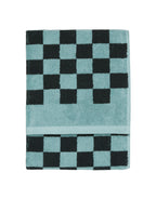 Marc O'Polo Handdoek Checker Aquamarijn