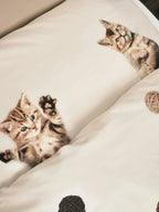 SNURK Dekbedovertrek Kitten Friends detail 1