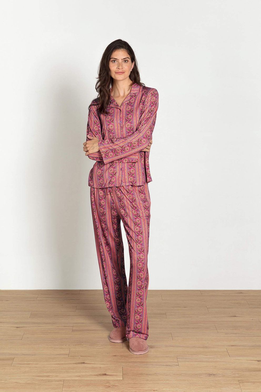 Pip Studio Pyjama Faye/Belin Rosa Rani Roze
