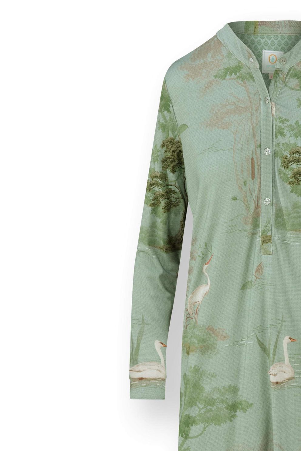 Pip Studio Nachtkleed Diogo Darjeeling Days Groen