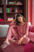 Pip Studio Pyjama Faye/Belin Rosa Rani Roze