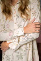 Pip Studio Nachtkleed Daaltje Bodhi Flower Ecru