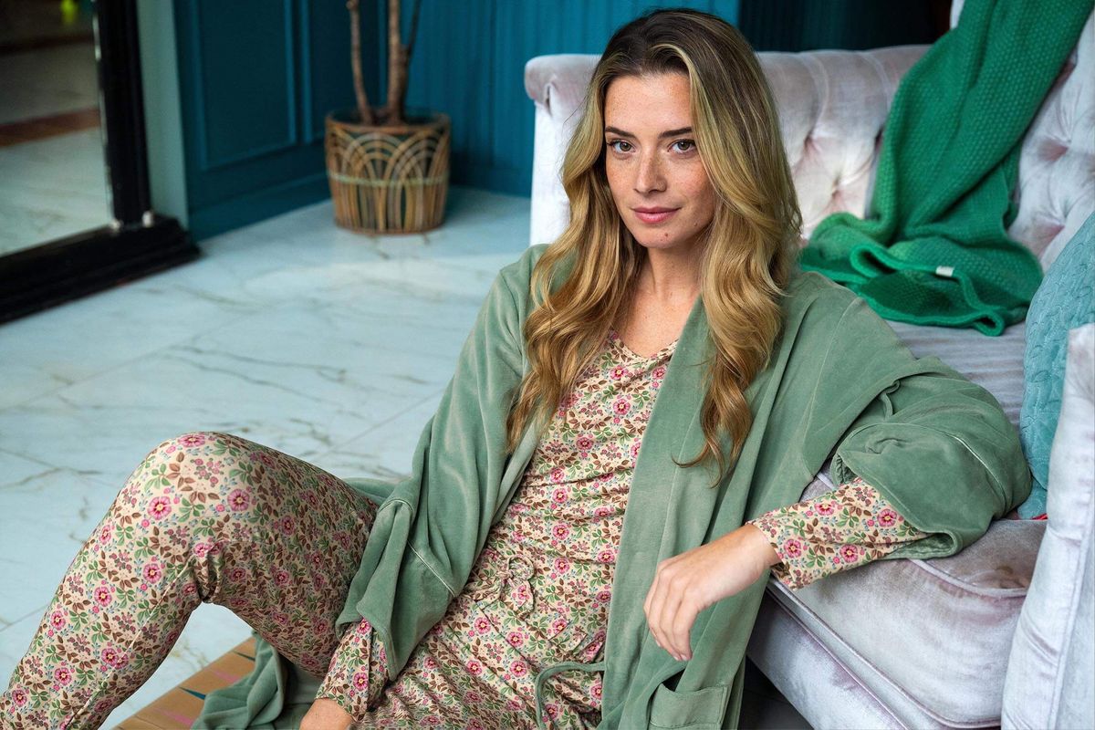 Pip Studio Pyjama Tom/Bobien Bela Roze-Ecru