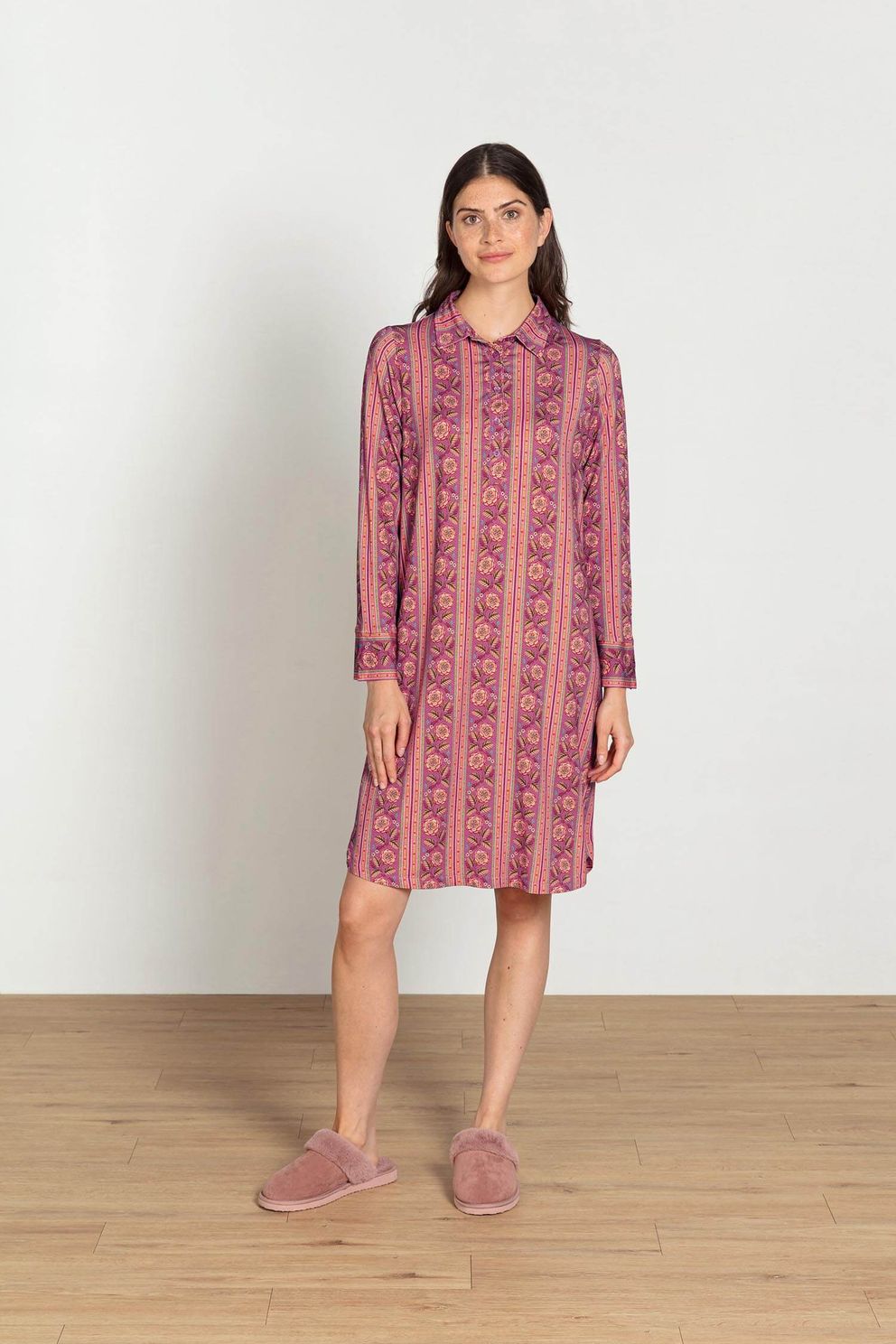 Pip Studio Nachtkleed Daaltje Rosa Rani Roze