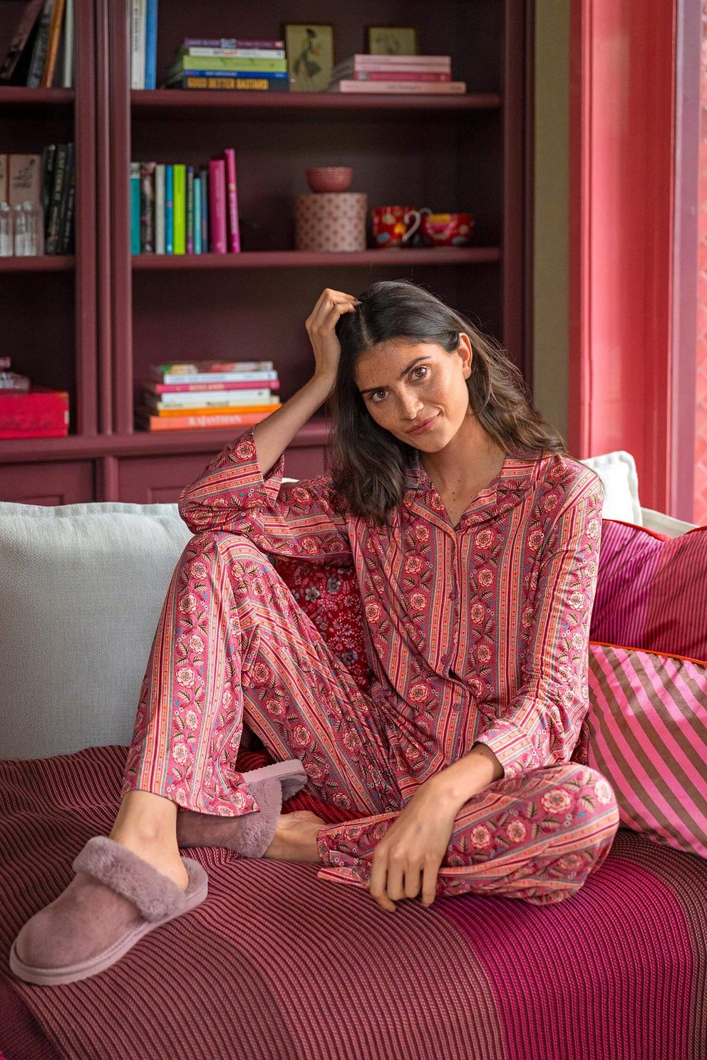 Pip Studio Pyjama Faye/Belin Rosa Rani Roze