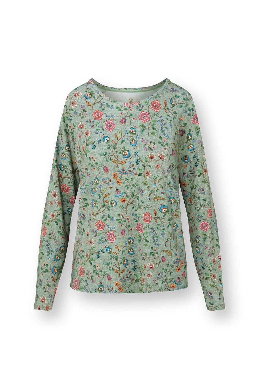 Pip Studio Pyjama Tina/Bobien Flora Bangalore Groen