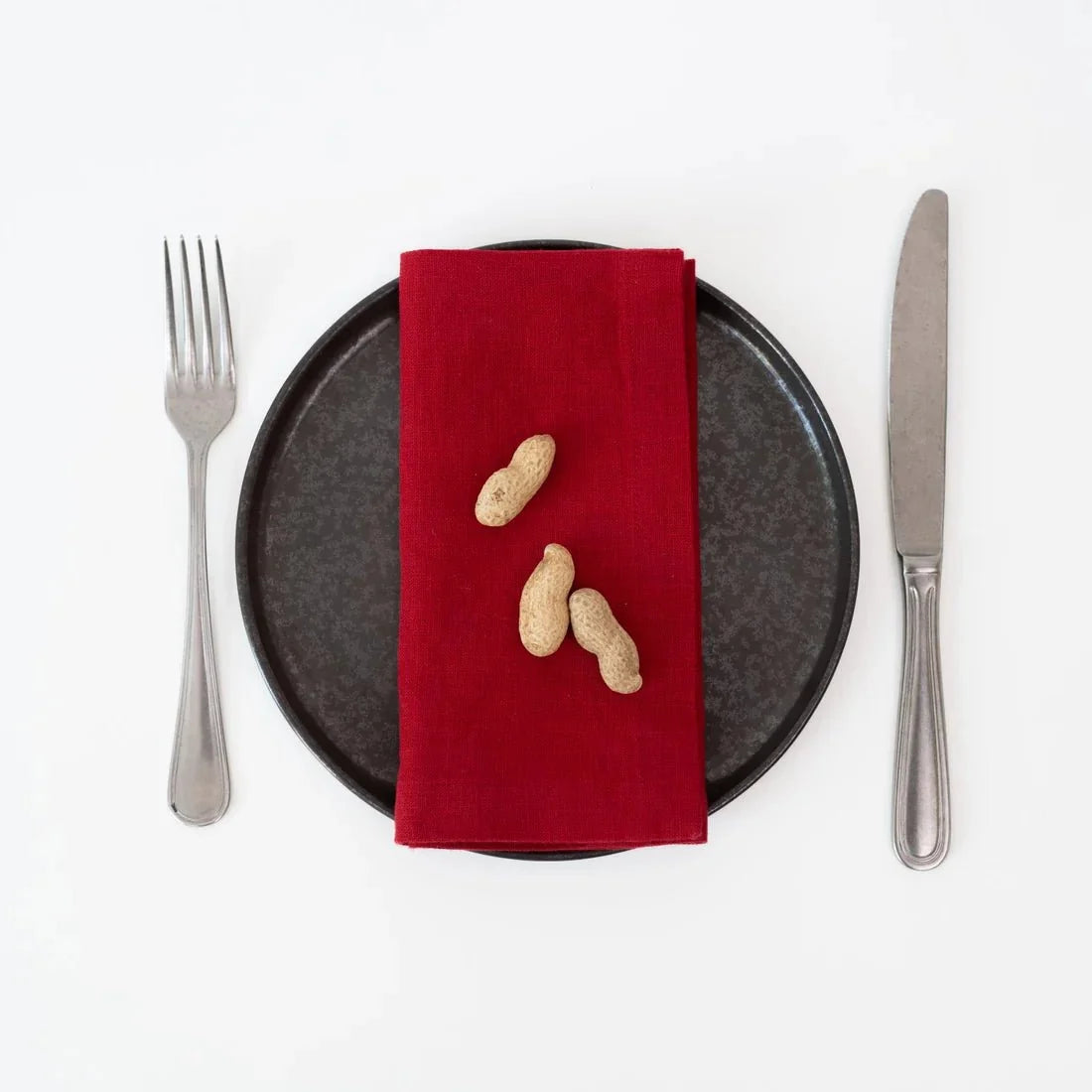 Linen Tales Linnen Servetten Lava Falls – set van 2