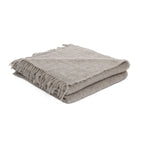 Brun de Vian-Tiran Plaid Baby Lama Lichtgrijs
