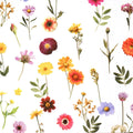 Signoria Firenze Dekbedovertrek Prato Wit met bloemen