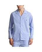 Polo Ralph Lauren Pyjama Poplin Lichtblauw Mini Gingham detail 3