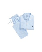 Polo Ralph Lauren Pyjama Poplin Lichtblauw Mini Gingham