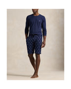 Polo Ralph Lauren Slaapshirt Lange Mouw Cruise Navy detail 2