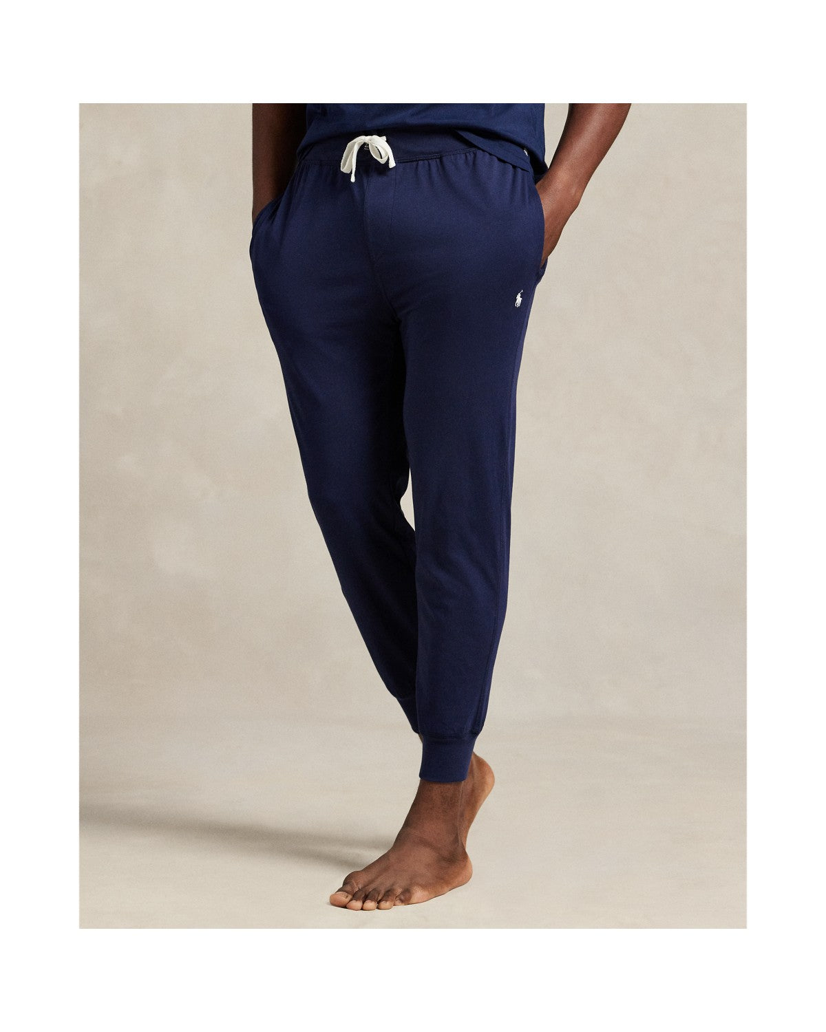 Polo Ralph Lauren Slaapjoggingbroek Jersey Cruise Navy detail 2