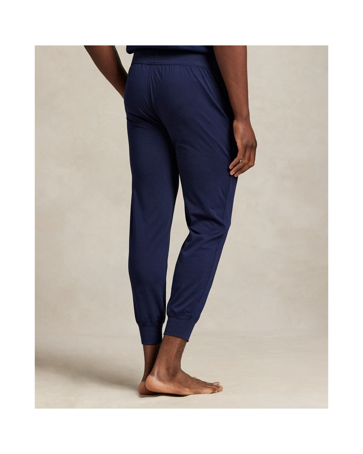 Polo Ralph Lauren Slaapjoggingbroek Jersey Cruise Navy detail 3