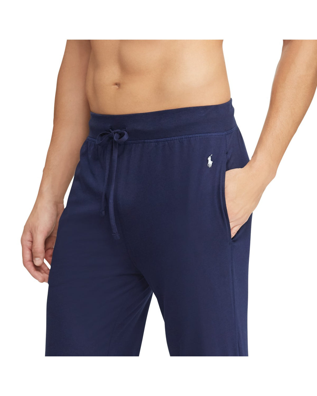 Polo Ralph Lauren Slaapjoggingbroek Jersey Cruise Navy detail 4