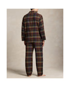 Polo Ralph Lauren Pyjama Flanel Brown Green Plaid detail 3