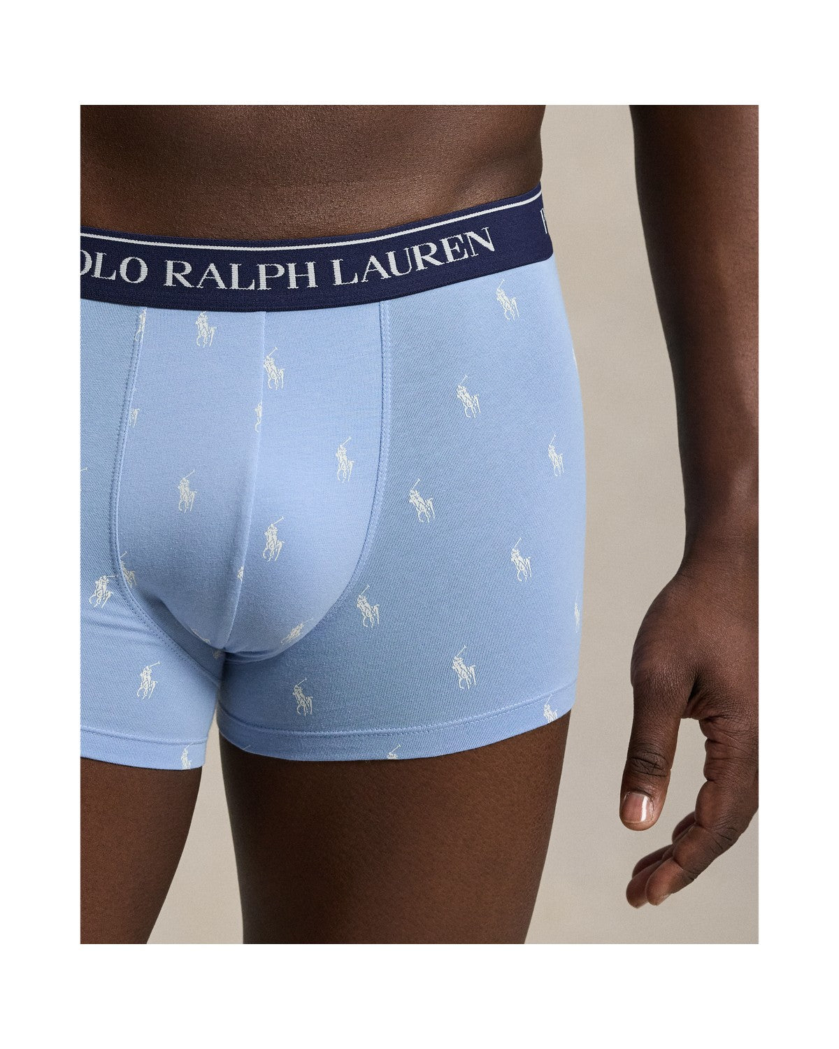 Polo Ralph Lauren Boxershort 3-pack Navy/Jeans/Blauw detail 2