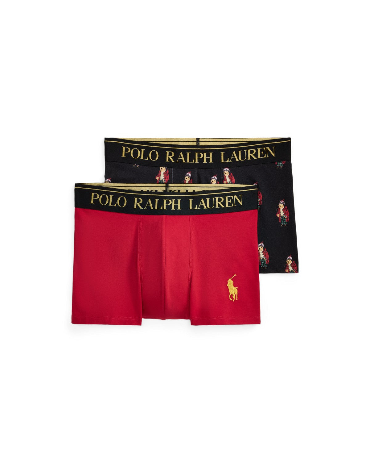 Polo Ralph Lauren Boxershort 2-pack Bordeaux/Zwart