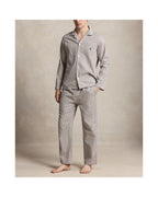 Polo Ralph Lauren Pyjama Katoen Khaki White Multi detail 1