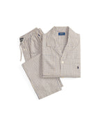 Polo Ralph Lauren Pyjama Katoen Khaki White Multi