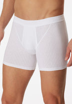 Schiesser Authentic short met gulp wit detail