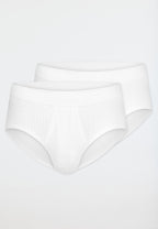 Schiesser Authentic sportslip met gulp wit detail