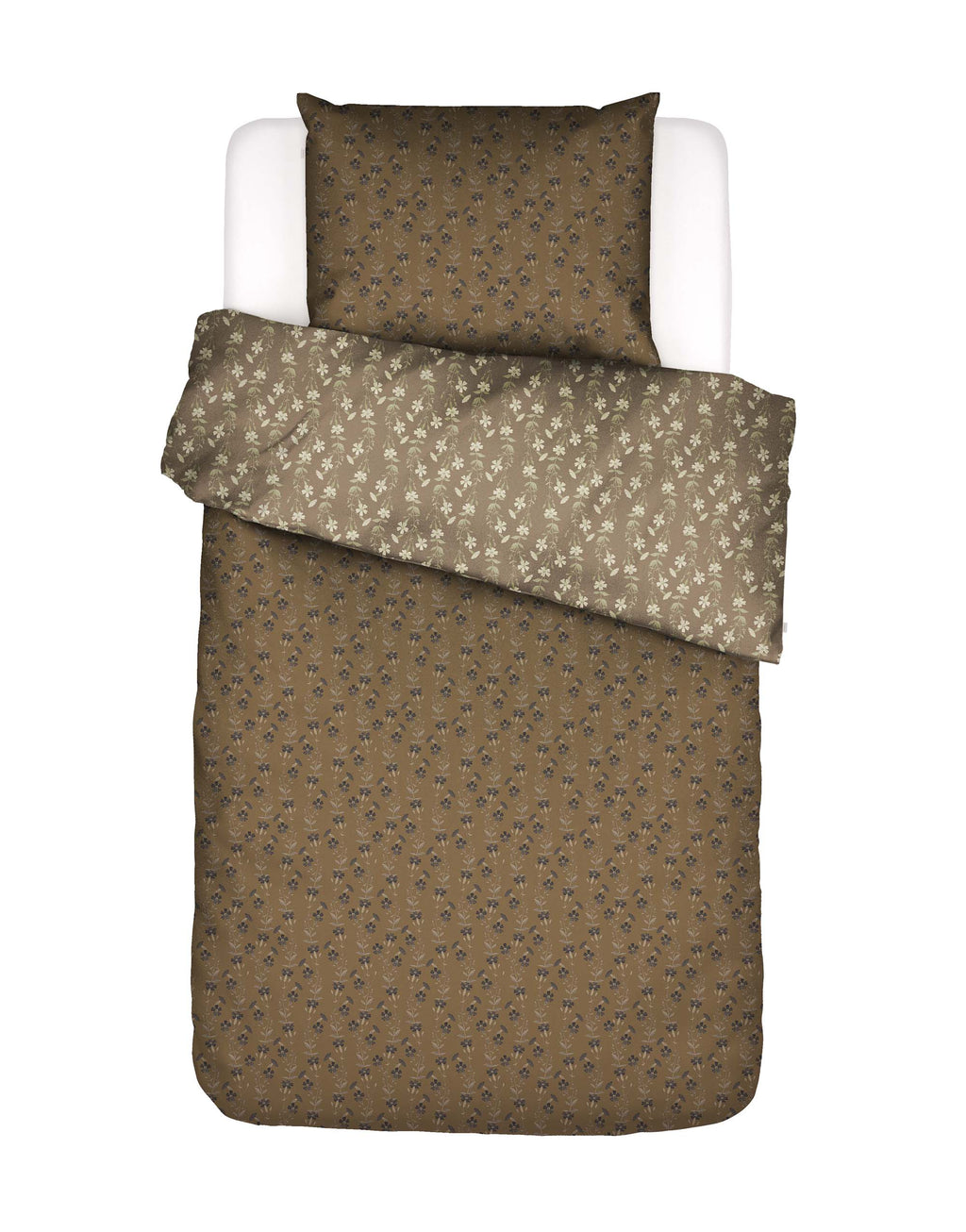 Essenza dekbedovertrek Suri Slate Brown