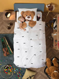 SNURK Dekbedovertrek Teddy Flanel
